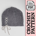 PDF Crochet Pattern - The 30-Minute Mesh Beanie
